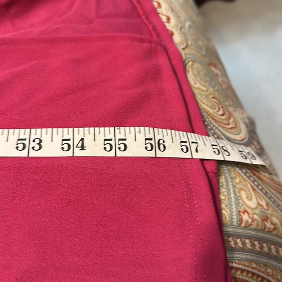 WOOSEA Women's Split mermaid Evening Cocktail Long Dress magenta size L nwt - Picture 6 of 7